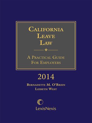 cover image of California Leave Law